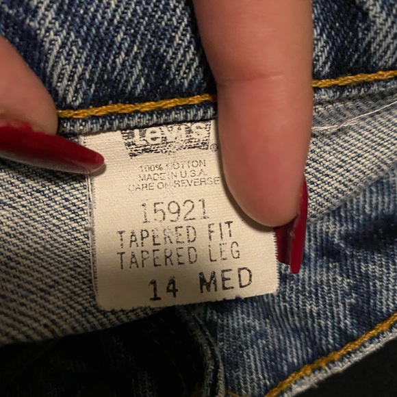 Rare 1990’s Orange Tab 15921 Levi’s - Picture 5 of 5